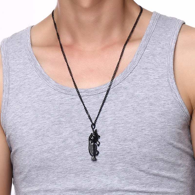 black-fish-skeleton-necklace
