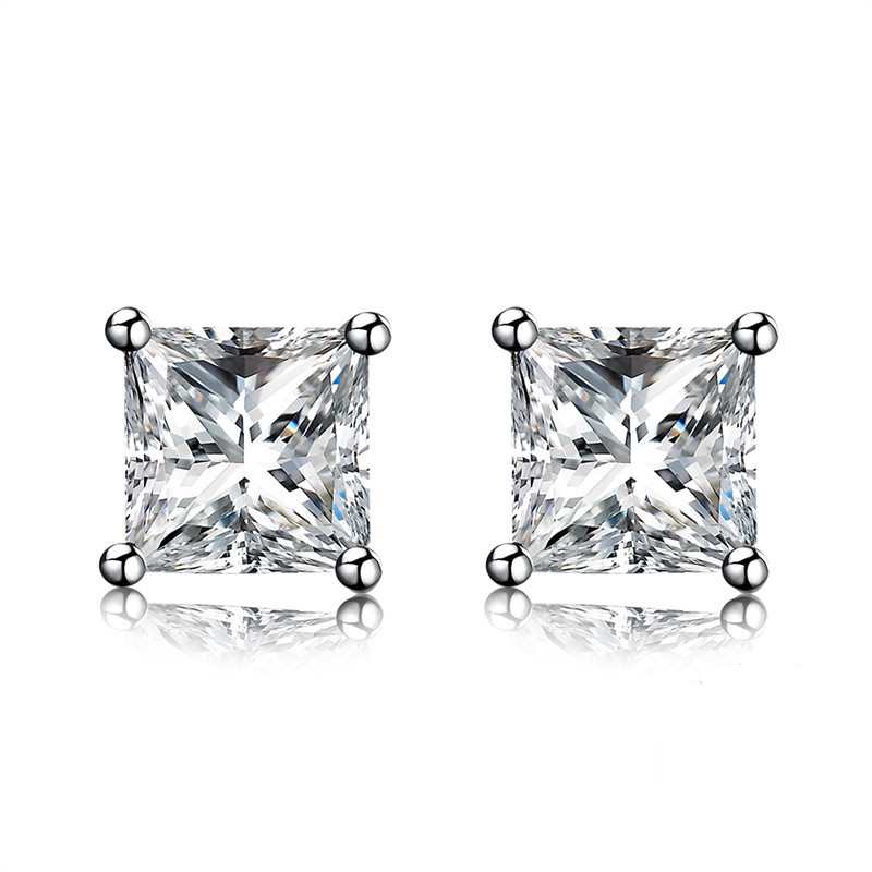 Cubic Zirconia Diamond Earrings for Men