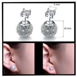Blog-double sided earrings for women