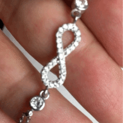 Infinity Charm Bracelet for Women