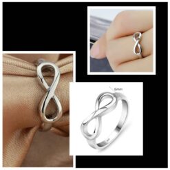 infinity promise ring, eternity ring, infinity ring