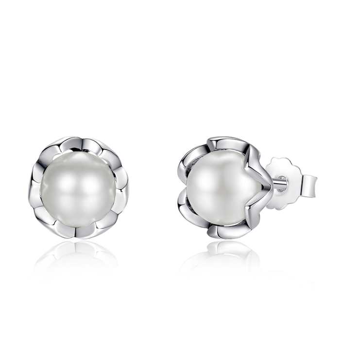 pearl-earrings-stud-sterling-silver, pearl earrings stud