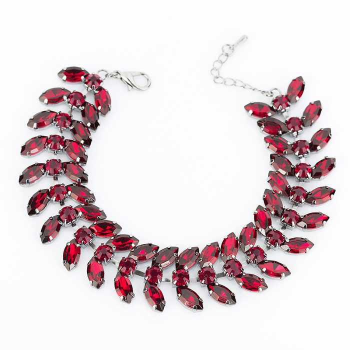 red crystal bracelet women, Women's Red Crystal Bracelet
