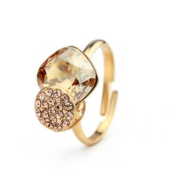 surewaydm resizable gold ring for women