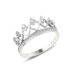 Crown ring for women