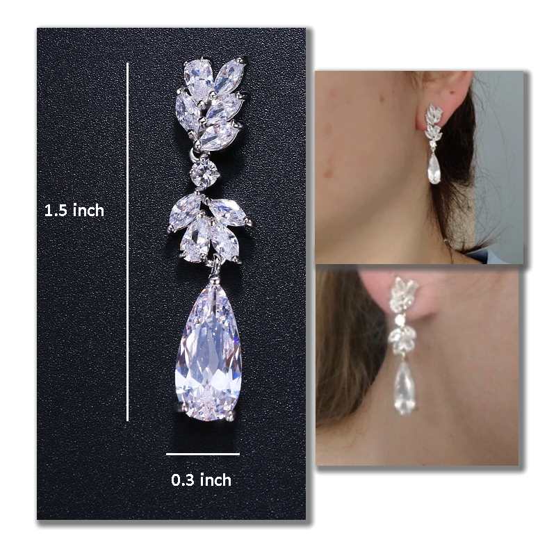 elegant bridal earrings