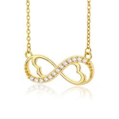 infinity-necklace-gold